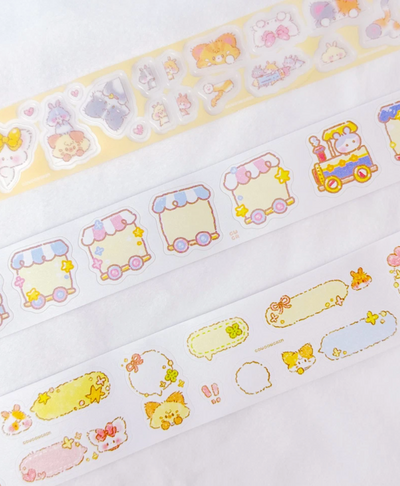 [GO73] NEW Gowoongrim Kisscut Masking Tape (options)