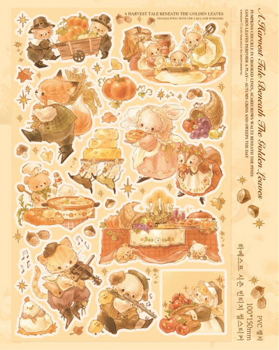 [DD53] NEW Dear Dolly 'Harvest Season' Sticker Pack (Pack/Singles)