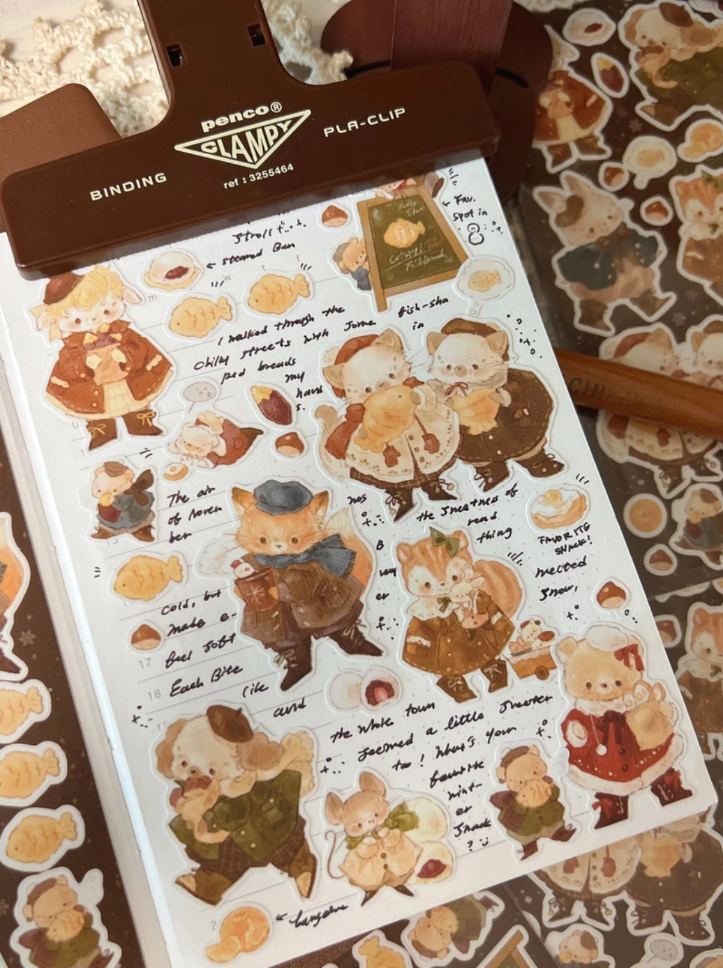 [DD53] NEW Dear Dolly 'Harvest Season' Sticker Pack (Pack/Singles)