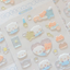 [CW142] NEW Cotton World 'Cloud Angel/Angel Coffee' Puffy Sticker Sheet (options)