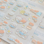 [CW142] NEW Cotton World 'Cloud Angel/Angel Coffee' Puffy Sticker Sheet (options)