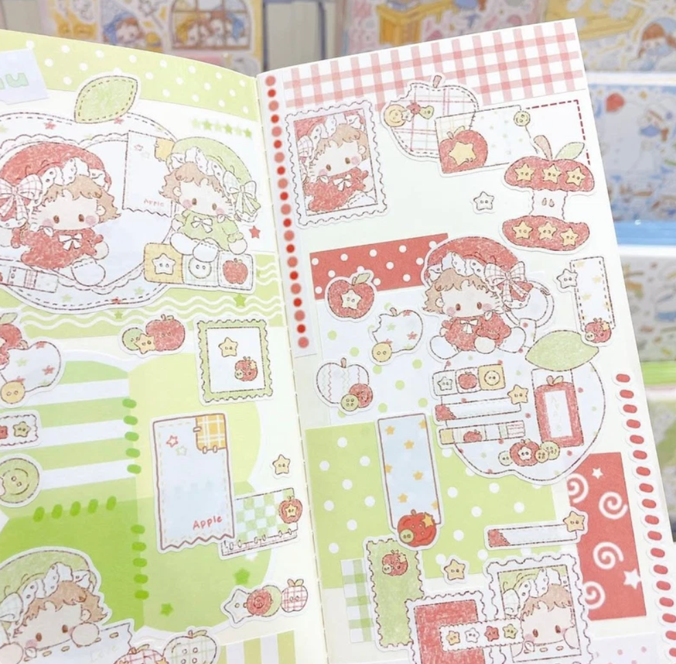 [DC174] NEW Danchoo 'Patchwork' Kisscut Masking Tape (options)