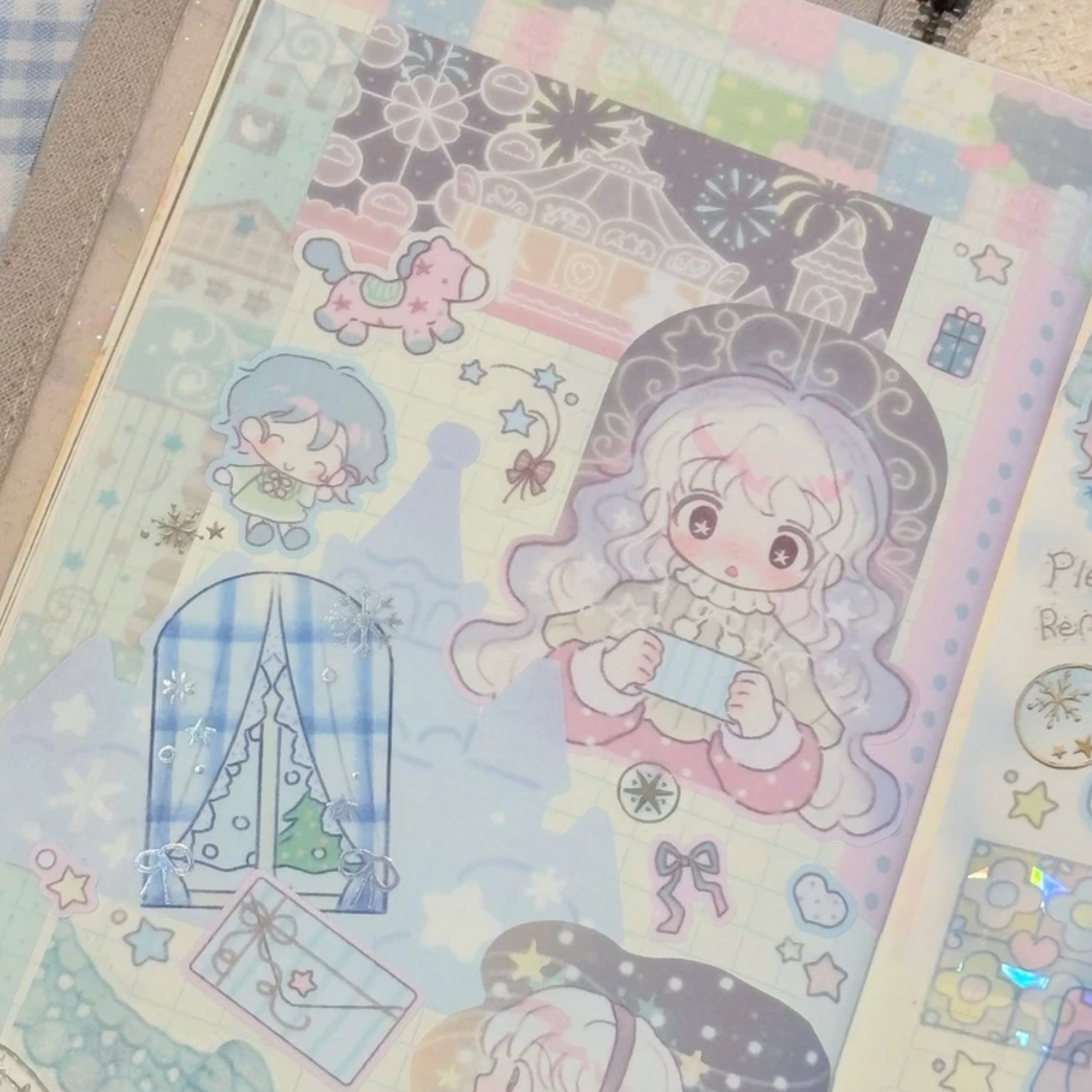 [CW153] NEW Cotton World 'Quilt' Masking Tapes (options)