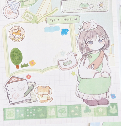 [SR12] NEW Sorat 'Walking Slowly' Sticker Sheet