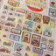 [SY87] NEW Syom 'Winter Stamps/Gold Foil All the Cuties' Kisscut Masking Tape (options)