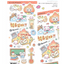 [MB32] NEW Maybean 'Today's Temperature' Sticker Sheet Pack (Single/Pack)