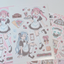 [RY51] NEW Rayeon Fancy 'Cafe Waitress' Matte Sticker Sheet