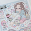 [RY54] NEW Rayeon Fancy 'Too Much to Do!' Matte Sticker Sheet