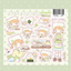 [CW166] NEW Cotton World 'A Refreshing Daily Life' Sticker Pack (Single/Pack)