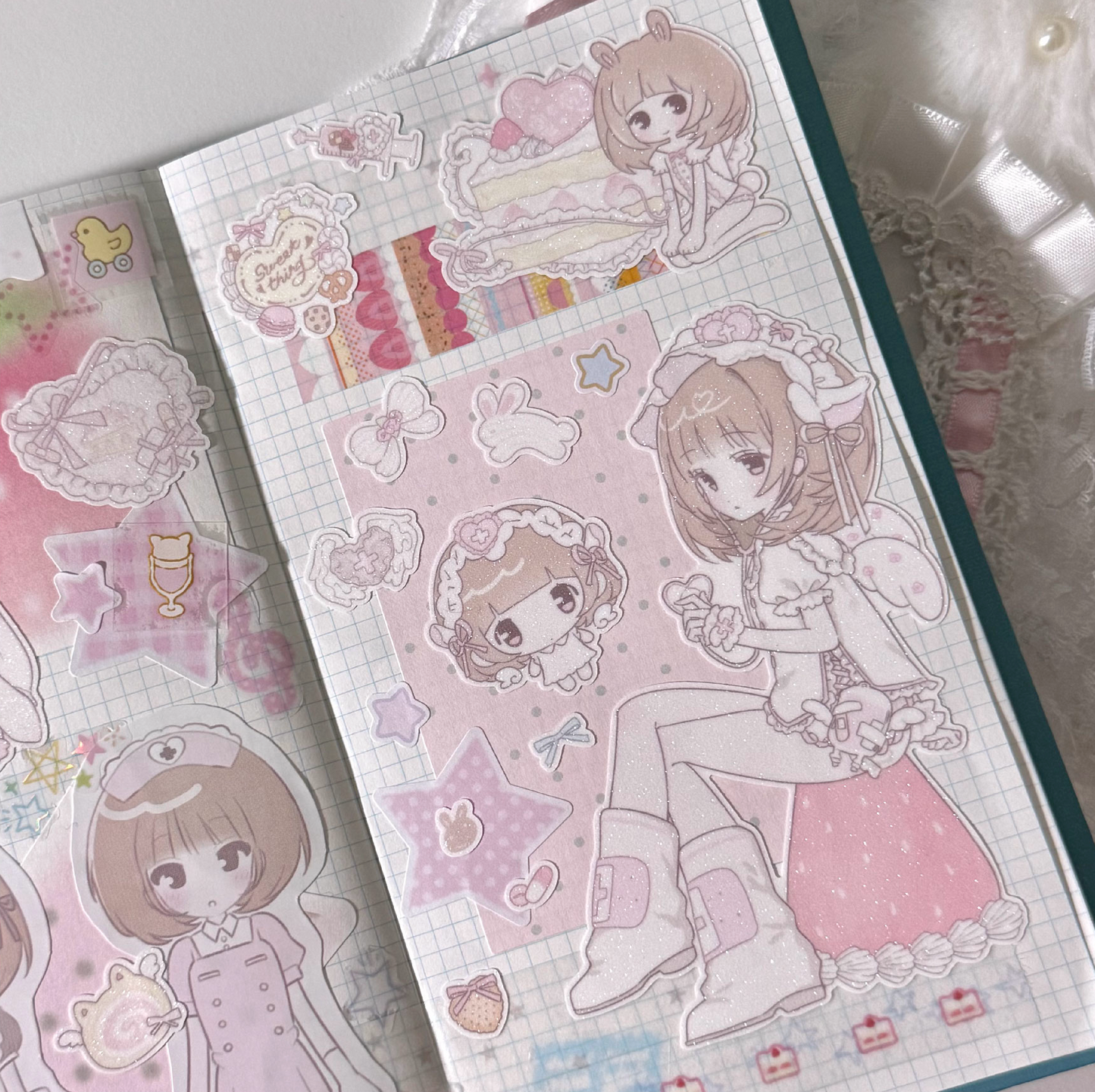 [RC04] NEW Rico Maru 'Milkish Love' Sticker Sheet