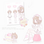 [RC04] NEW Rico Maru 'Milkish Love' Sticker Sheet