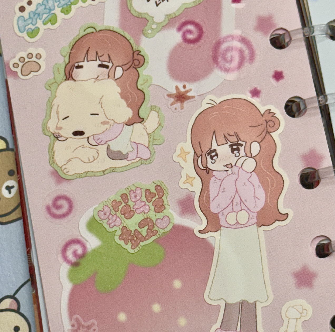 [RC22] NEW Rico Maru 'I Love Going on a Walk' Sticker Sheets