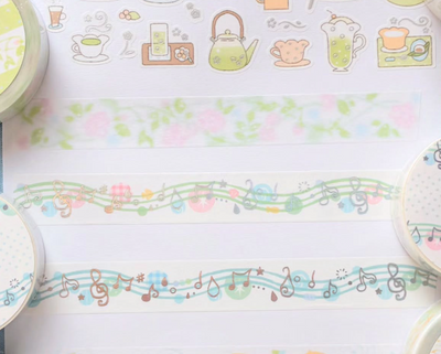 [CW177] NEW Cotton World 'Rainy Rose/Song Underneath the Pond/ Masking Tape (options)