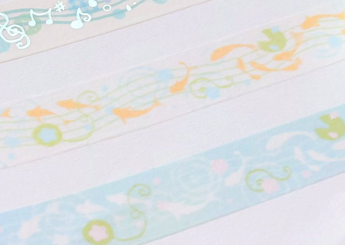 [CW177] NEW Cotton World 'Rainy Rose/Song Underneath the Pond/ Masking Tape (options)