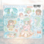 [CW182] NEW Cotton World 'Sound of the Conch Shell' Sticker Sheet