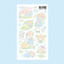 [CW184] NEW Cotton World 'Snail' Sticker Sheet