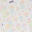 [CW184] NEW Cotton World 'Snail' Sticker Sheet