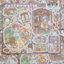 [CW185] NEW Cotton World 'Warm Animal Friends' Sticker Sheet Pack (Singles/Pack)