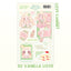 [GP14] Ghost Peach 'Love Cabinet VANILLA Love' Removable Sticker Sheet