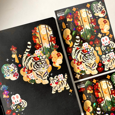 [STA34] Studio Arvie Four Guardians Sticker Pack (Singles/Pack)