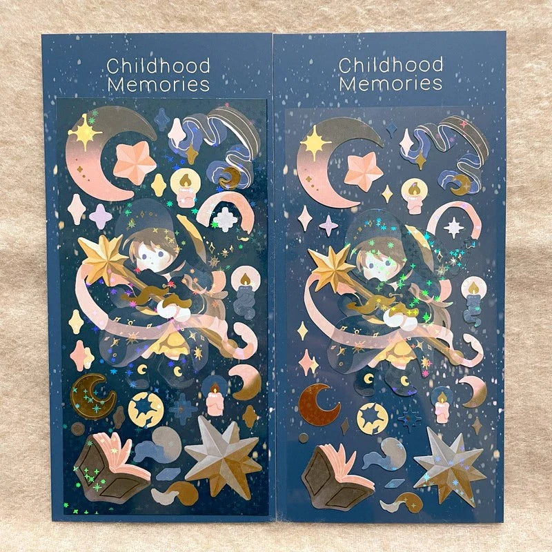 [CM15] Childhood Memories Illustration Sticker Series (options)