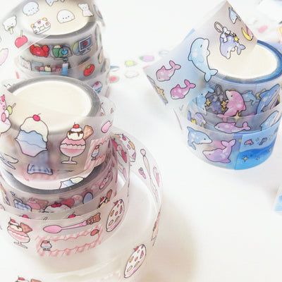 [PP27] NEW Pompomroom Summer Kisscut Masking Tape (options)