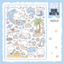 [DC141] Danchoo Teddy's Summer Sticker Pack (Single/Pack)