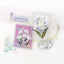 [BG15] BGM IRIDE Holographic Sticker Sheets (options) - BGM_BG15S4 - Flower Stamps_korean_sticker_stationery