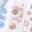 [BG15] BGM IRIDE Holographic Sticker Sheets (options) - BGM_BG15S6 - Planets_korean_sticker_stationery