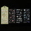 [BG15] BGM IRIDE Holographic Sticker Sheets (options) - BGM_BG15S8 - Mountain_korean_sticker_stationery