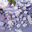 [BG15] BGM IRIDE Holographic Sticker Sheets (options) - BGM_BG15S2 - Purple Flowers_korean_sticker_stationery