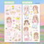 [PK18] Pinkrue Spring & Mushroom Sticker Pack (Singles/Pack)