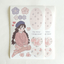 [BR15] by.rana Self - Cut Sticker Pack (options) - by.rana_BR15S2 - Vintage Mood Winter_korean_sticker_stationery