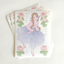 [BR15] by.rana Self - Cut Sticker Pack (options) - by.rana_BR15S4 - Lotus Hanbok_korean_sticker_stationery