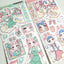 [GP08] Ghost Peach 'Mint Bubble Room' Sticker Sheet