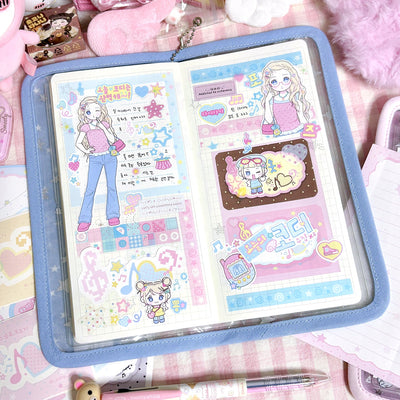 [CB12] NEW Cute Bus 'Today's OOTD Collection x 2' Sticker Sheet - Cute Bus__korean_sticker_stationery