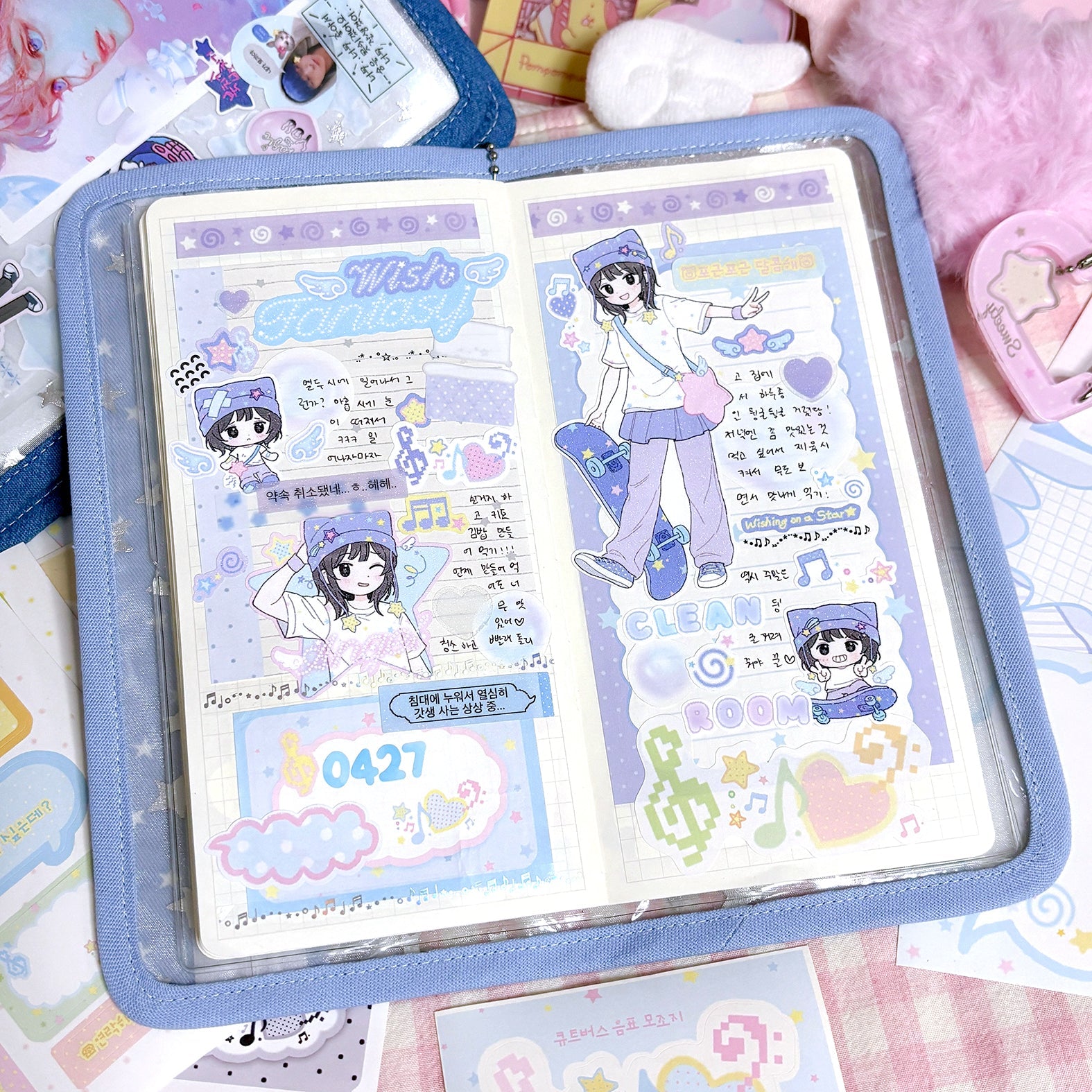 [CB13] NEW Cute Bus 'Wish Fantasy' Sticker Sheet - Cute Bus__korean_sticker_stationery