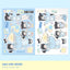 [CB16] NEW Cute Bus 'Today's New Menu: Happiness & Luck' Sticker Sheet - Cute Bus__korean_sticker_stationery