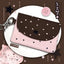 [CB26] NEW Cute Bus Card Wallets (options) - Cute Bus_CB26S12 - Chocolate Star_korean_sticker_stationery