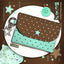 [CB26] NEW Cute Bus Card Wallets (options) - Cute Bus_CB26S9 - Mint Chocolate_korean_sticker_stationery