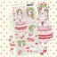 [GP26] NEW Ghost Peach 'Strawberry Parfait' Sticker Sheet