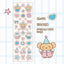 [CM32] Childhood Memories 'Button Fairies' Clear Sticker Sheet - Childhood Memories__korean_sticker_stationery