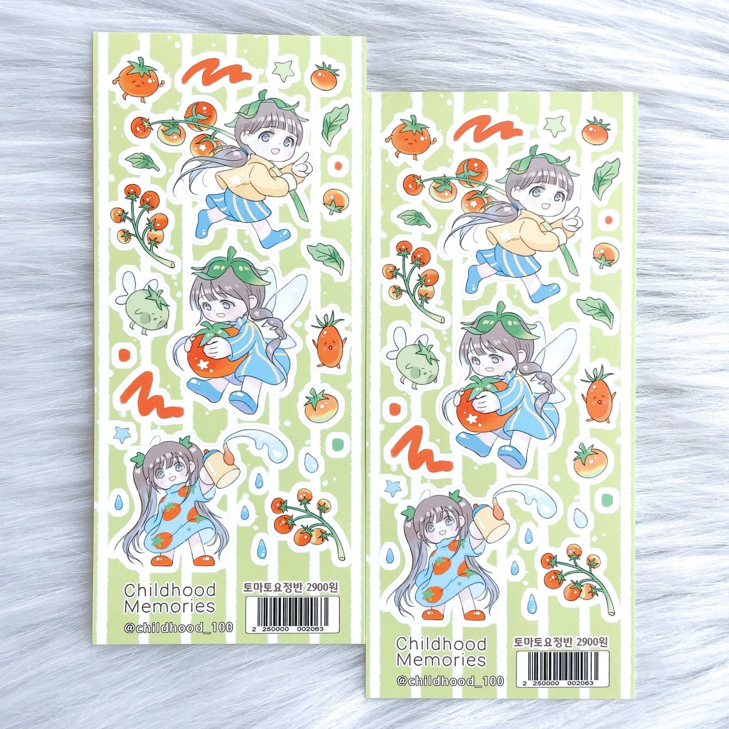 [CM37] Childhood Memories 'Tomato Fairy Class' Sticker Sheet - Childhood Memories__korean_sticker_stationery