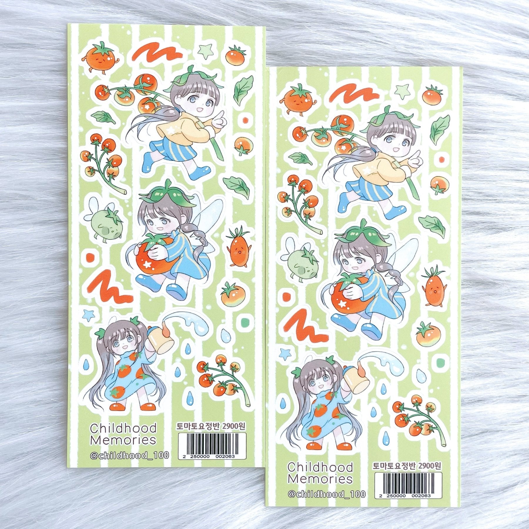 [CM37] Childhood Memories 'Tomato Fairy Class' Sticker Sheet - Childhood Memories__korean_sticker_stationery