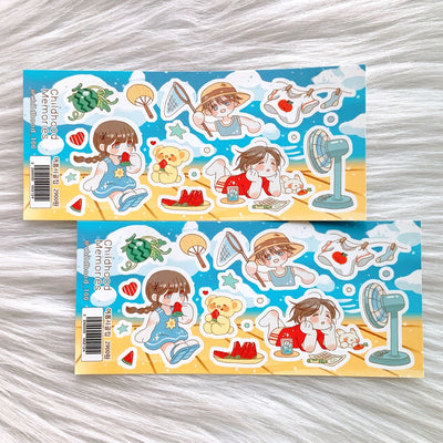 [CM41] Childhood Memories 'Summer Country Home' Sticker Sheet - Childhood Memories__korean_sticker_stationery