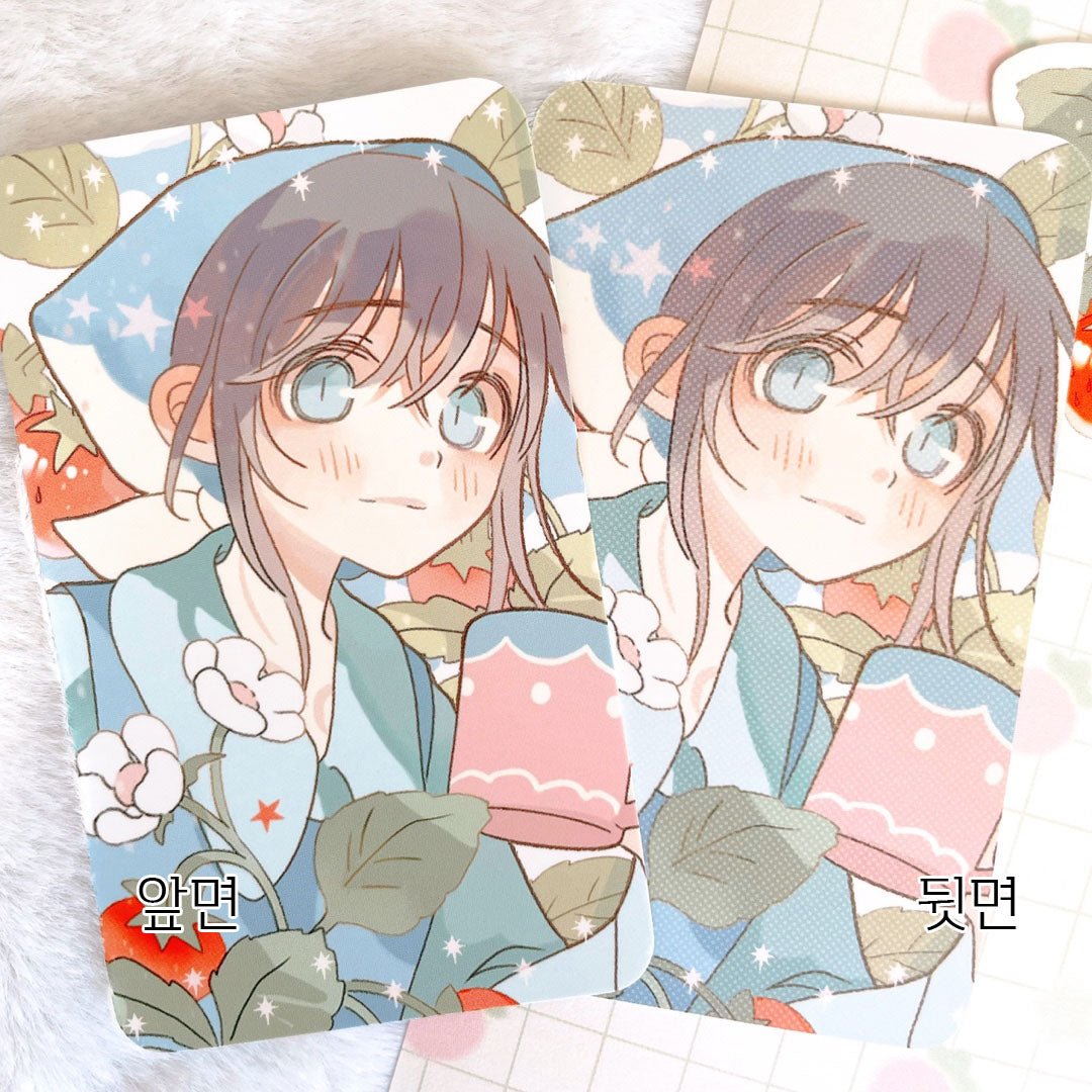 [CM42] Childhood Memories 'March' Sticker Pack (Single/Pack) - Childhood Memories_CM42S7 - Strawberry Seal Set w/Photocards_korean_sticker_stationery