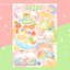 [CW37] Cotton World Summer Story Sticker Pack (Pack/Singles)