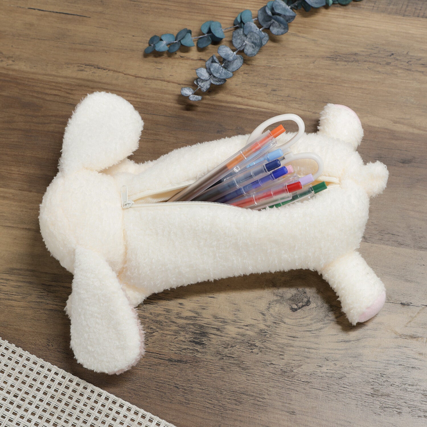[COLTA] Animals Pencil Case (options) - Q - LIA_Triceratops_korean_sticker_stationery