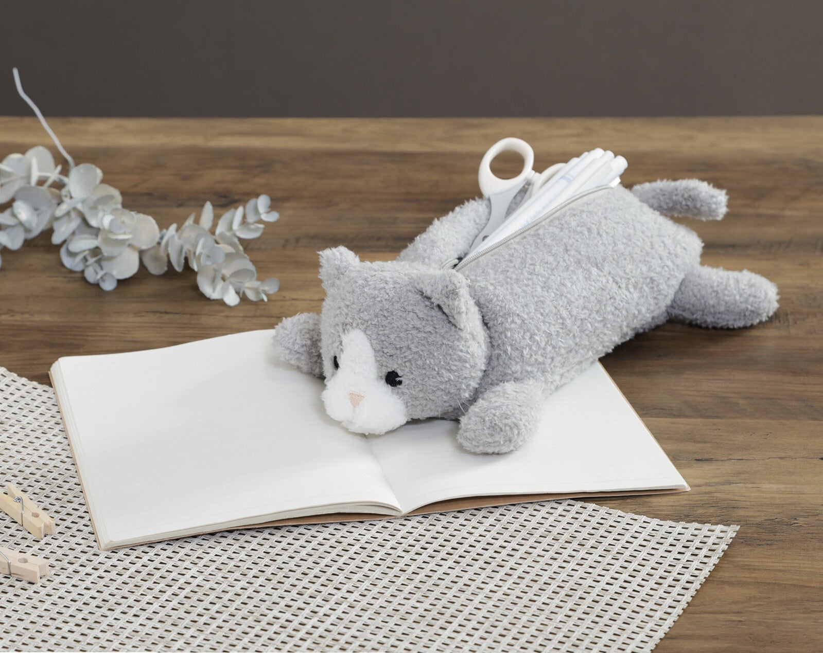 [COLTA] Animals Pencil Case (options) - Q - LIA_Cat_korean_sticker_stationery