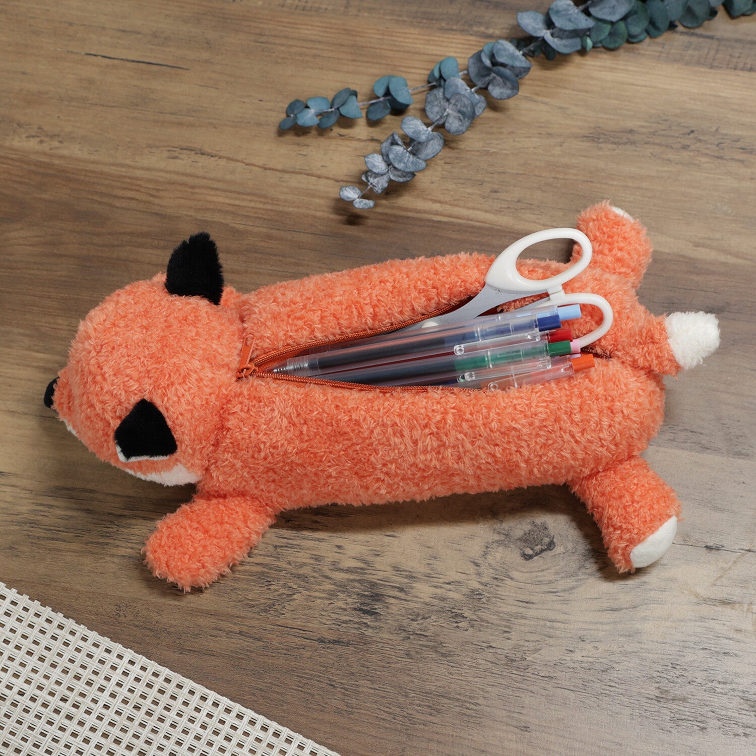[COLTA] Animals Pencil Case (options) - Q - LIA_Cat_korean_sticker_stationery